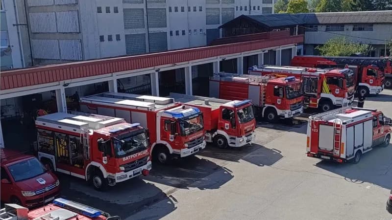 Banjaluka: Požar u "Livnici Jelšingrad", na terenu 9 vatrogasaca i 4 vozila