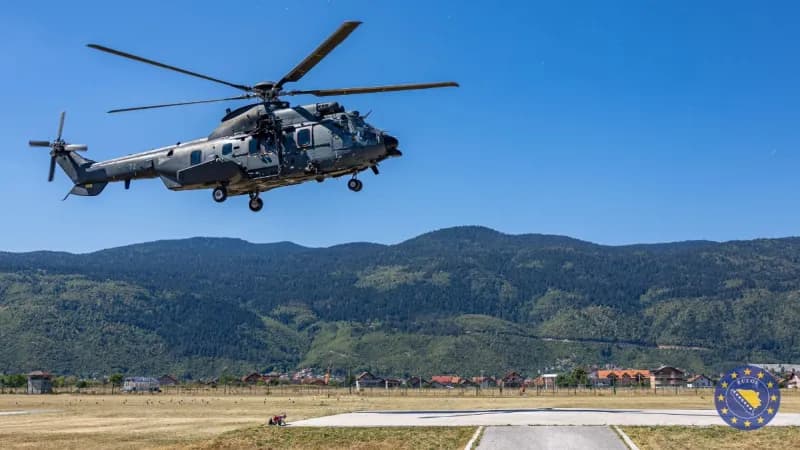 eufor pojačava snage u bih: vojnici pristižu konvojima i helikopterima