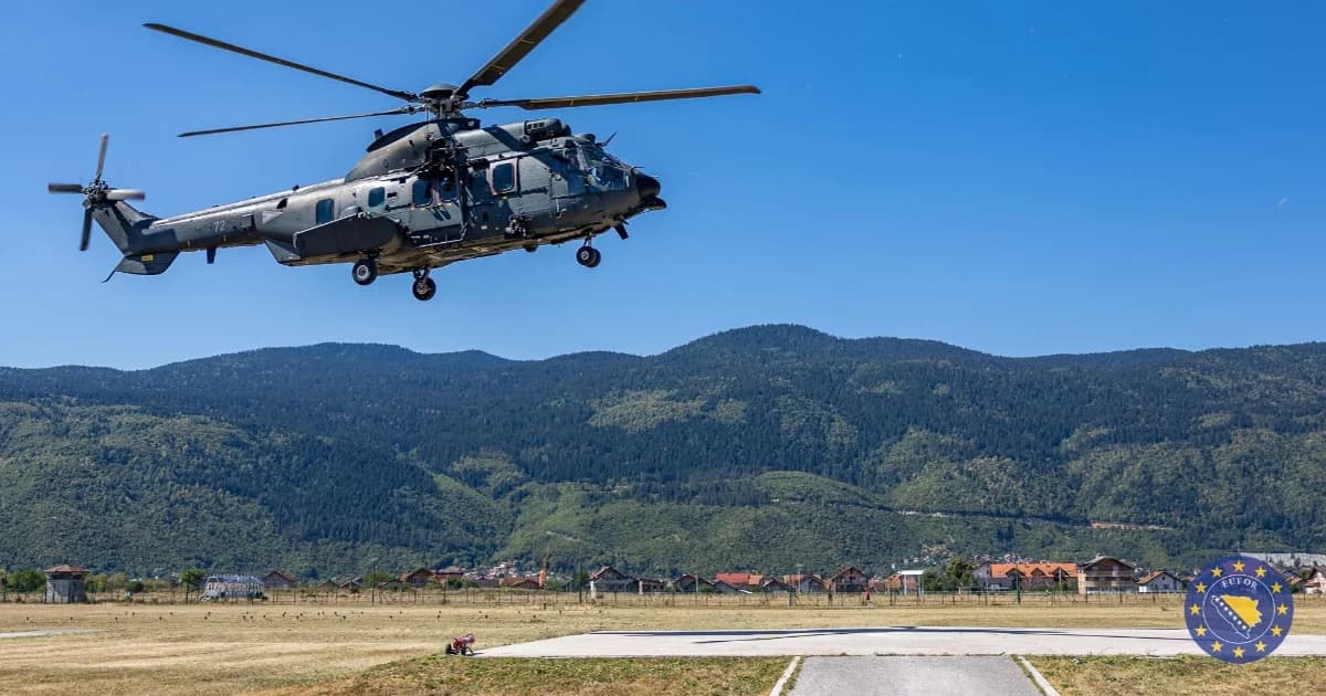 eufor pojačava snage u bih: vojnici pristižu konvojima i helikopterima