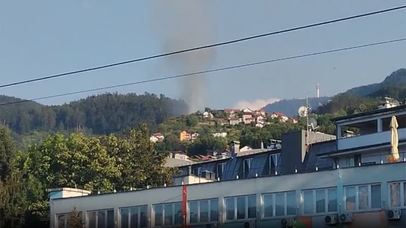 trebević ponovo gori: požar izbio iznad kuća