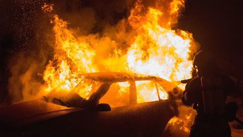 Gorjela četiri automobila u Jablanici