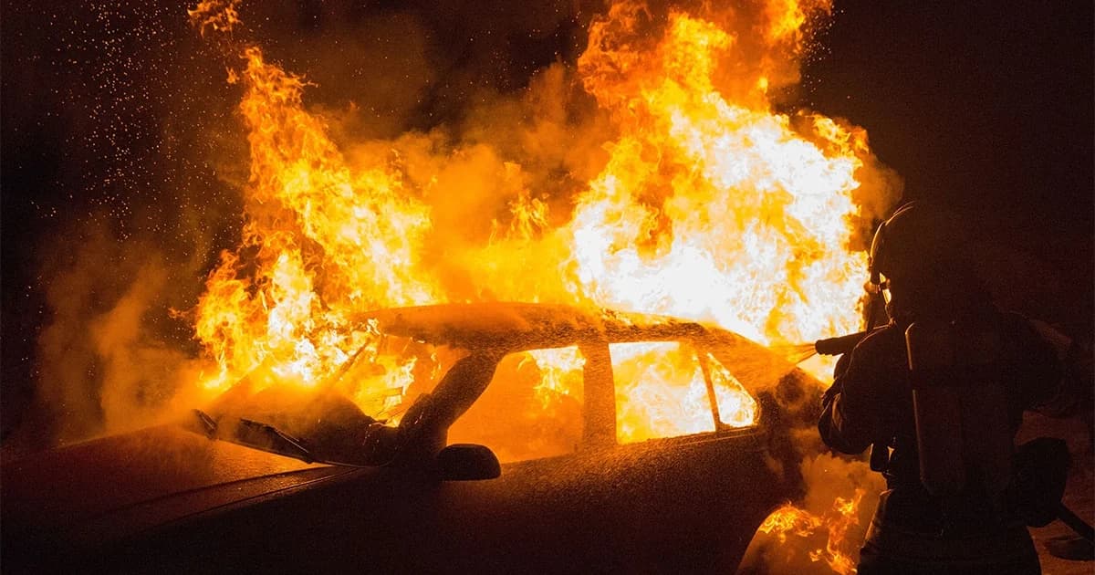 gorjela četiri automobila u jablanici