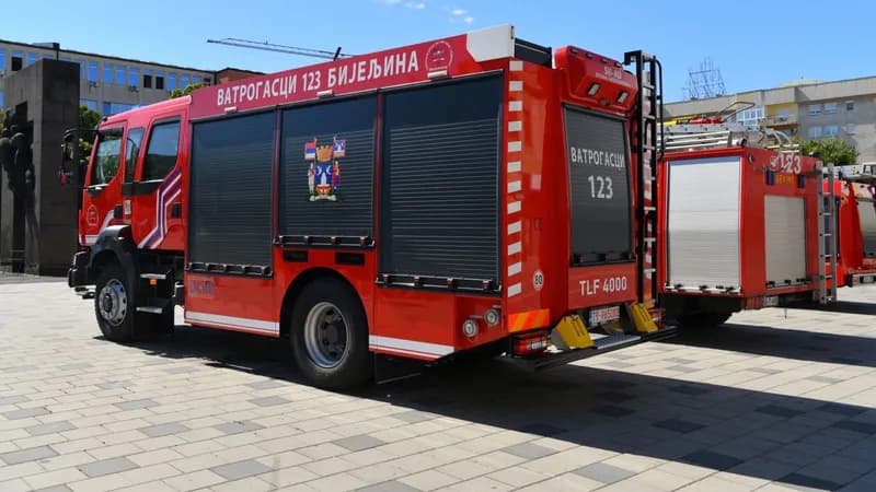 Bijeljina: Vatrena stihija zahvatila Švapsku adu