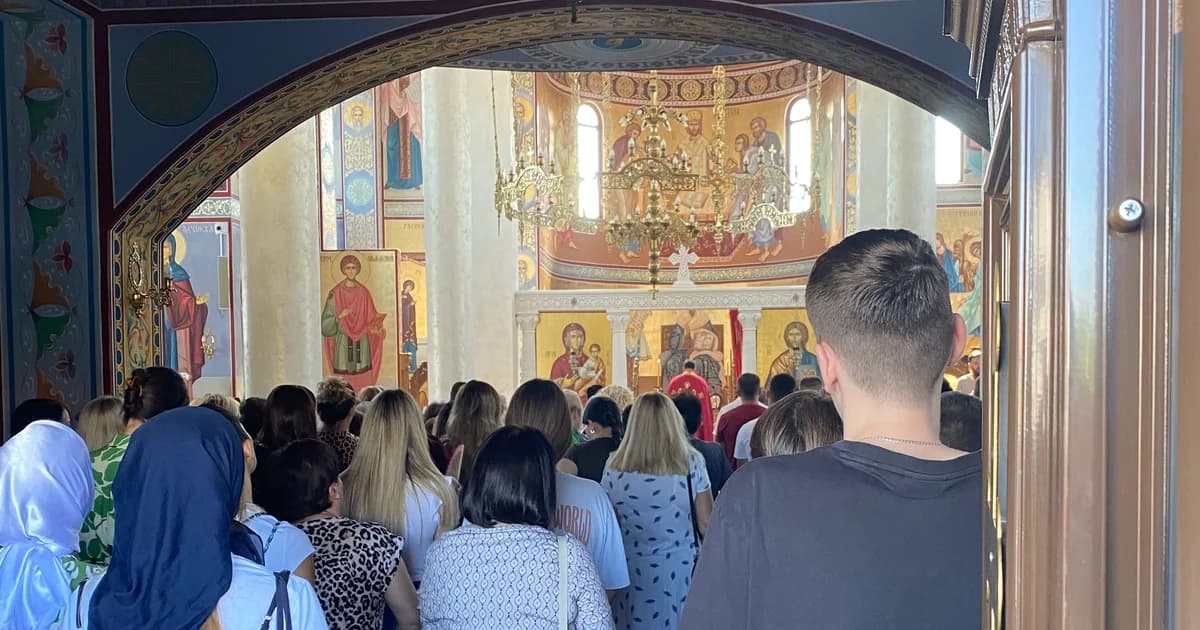 hram svetog pantelejmona u bijeljini na svetog proraka iliju
