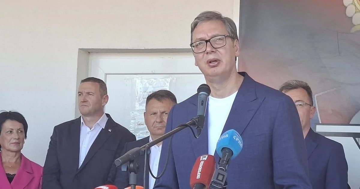 vučić: drvar uvijek može da računa na srbiju