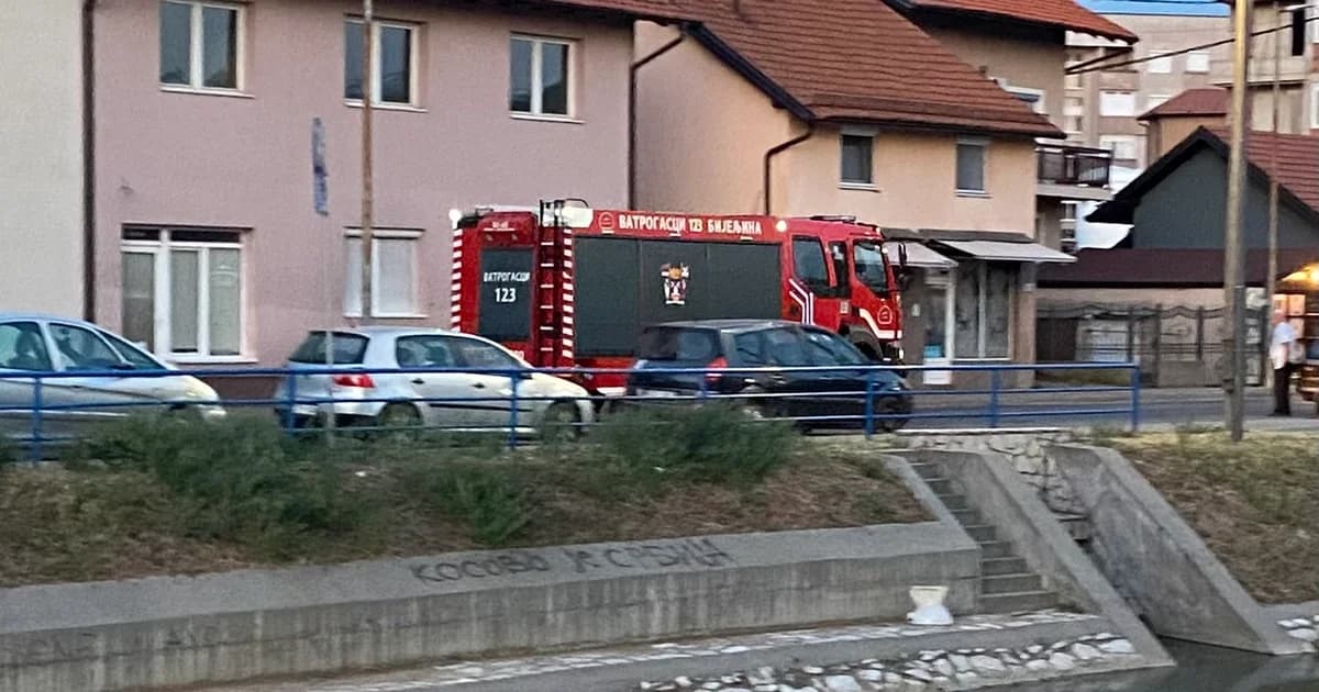 uspostavljen saobraćaj na bijeljinskoj obilaznici, vatrogasci ostaju u pripravnosti