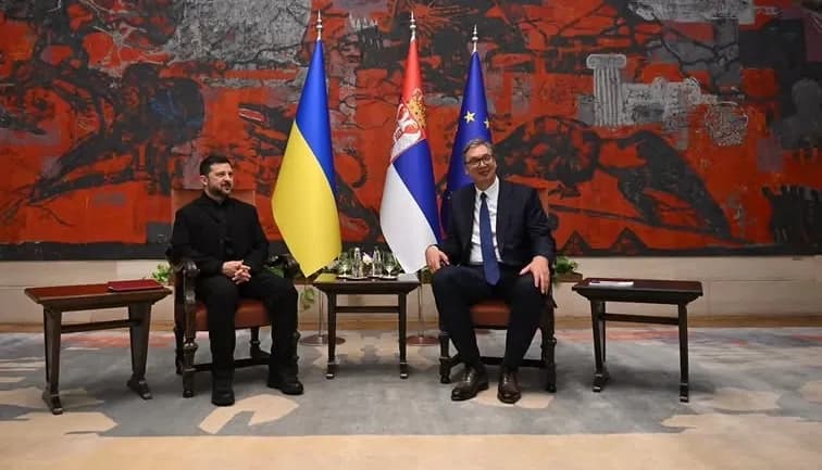 Ambasada Rusije komentarisala pitanje njemačkog novinara u Beogradu upućeno Zelenskom 