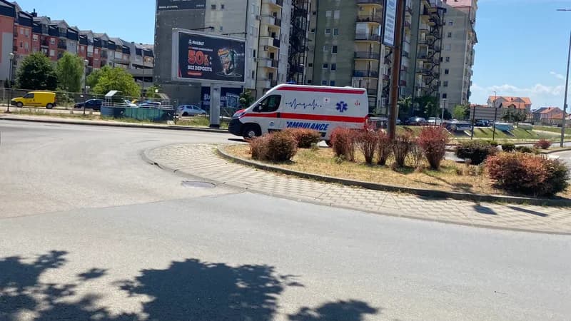 Sudar u Ulici Nikole Tesle: Usporeno odvijanje saobraćaja kroz centar Bijeljine