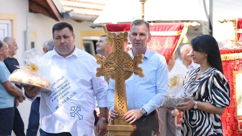 Mezgraja-Gaj obilježila slavu Svetog Stefana, Gajiću uručena ikona zahvalnosti