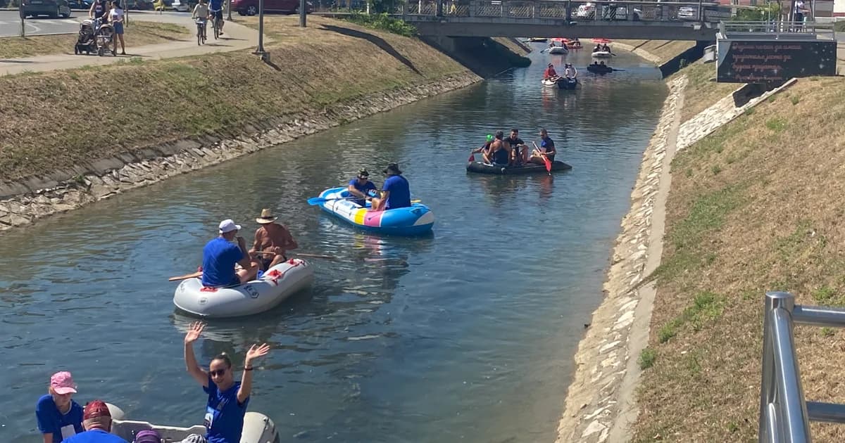 semberska šajka: regata na dašnici okupila bijeljince