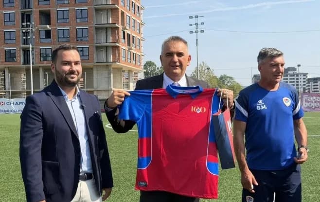 Minić posjetio FK Borac: Vlada obezbijedila čarter let za put Borca na gostovanje Vikinguru
