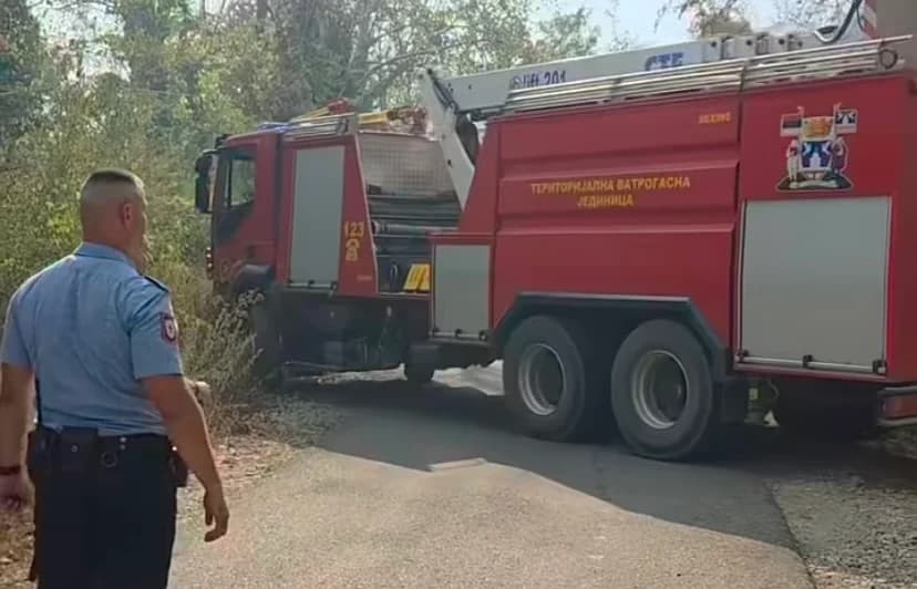 evakuacija u vikend-naselju u amajlijama kod bijeljine