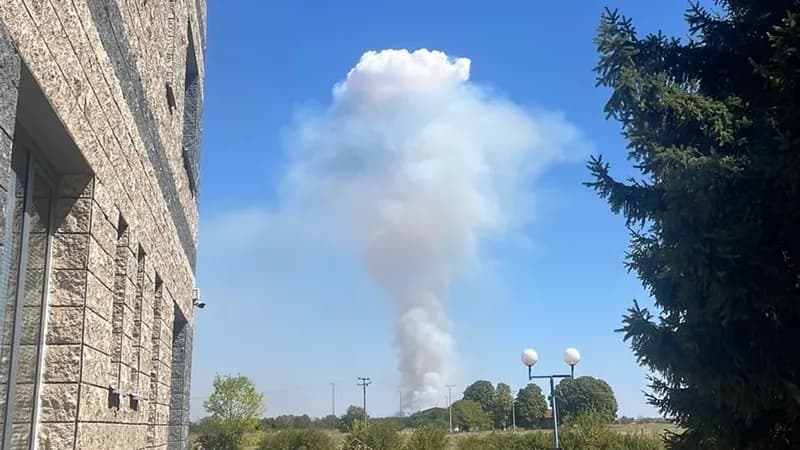 Gori u blizini bijeljinskog "Vodovoda": Gust dim dolazi iz pravca Amajlija