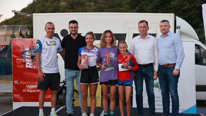 ugljevik okupio više od 600 učesnika na velikoj uličnoj trci