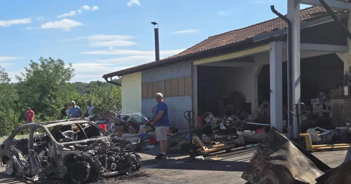 nešković i nikolić posjetili porodicu jovanović i uputili apel za pomoć saniranja štete od požara