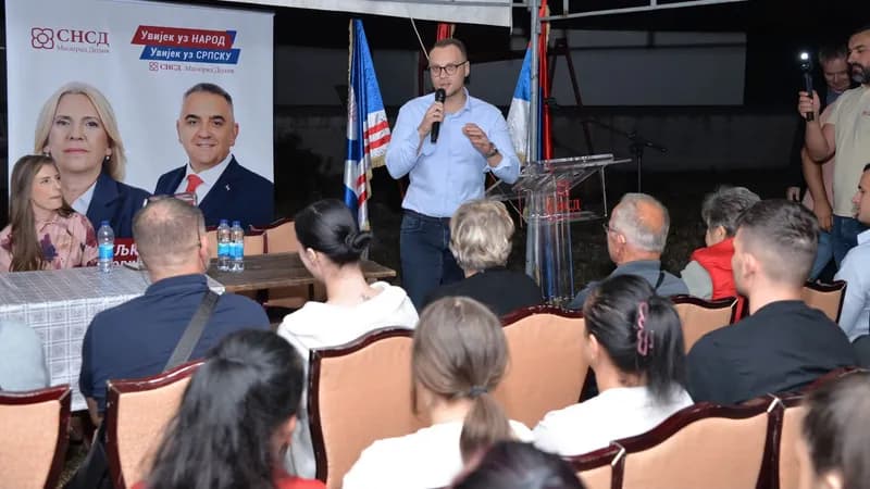 SNSD Bijeljina održao tribinu u Patkovači: Najavljeni novi projekti i nastavak saradnje sa institucijama Srpske