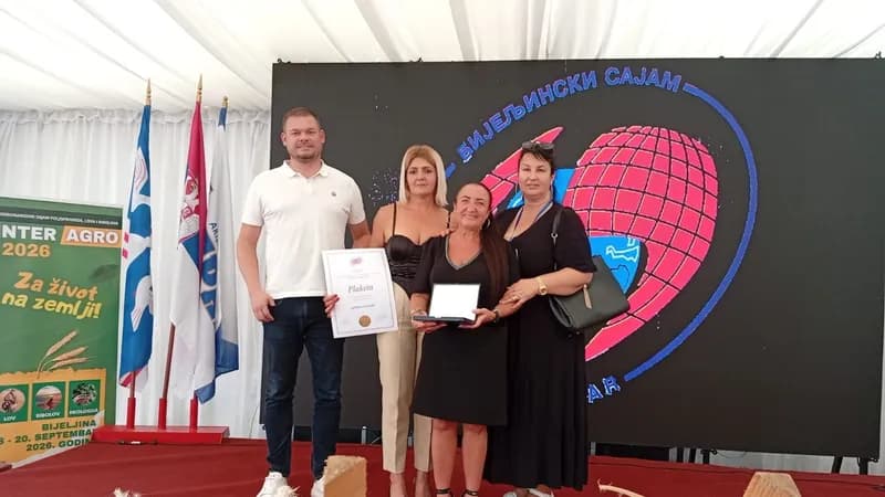 Majevičkoj opštini nagrada za najposjećeniji štand na sajmu „Interagro 2026“