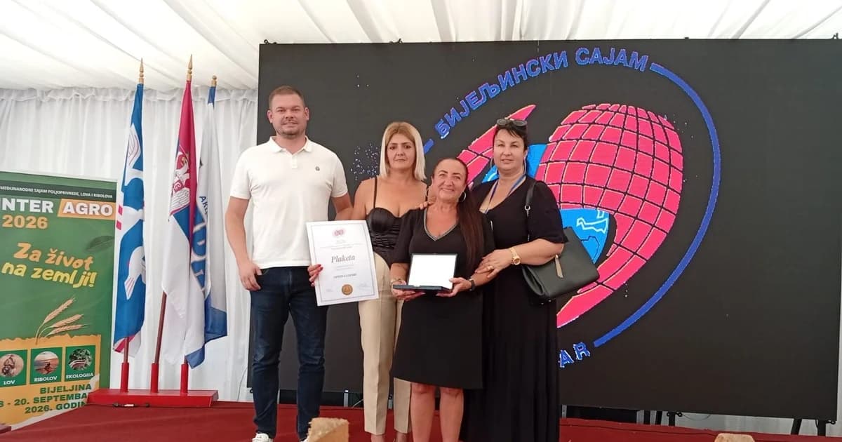 majevičkoj opštini nagrada za najposjećeniji štand na sajmu „interagro 2026“