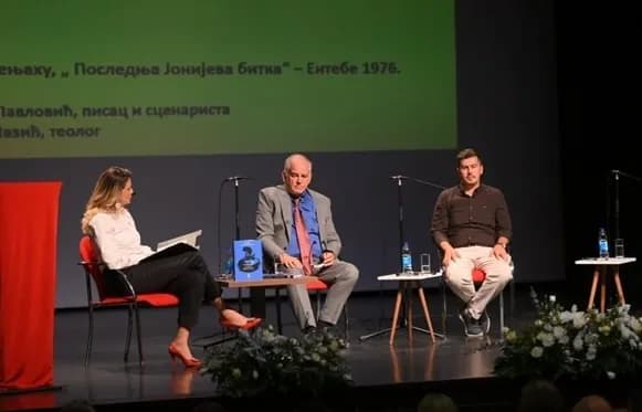 Centar za kulturu: Ido Netanjahu predstavio knjigu "Jonijeva posljednja bitka"
