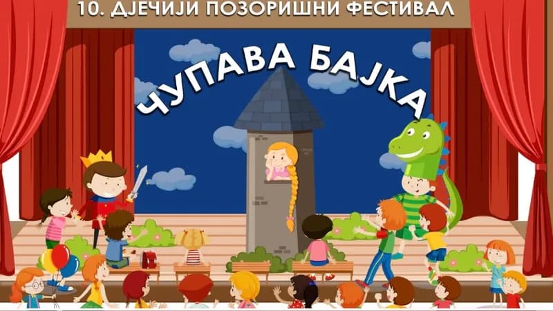 10. dječiji pozorišni festival „čupava bajka“