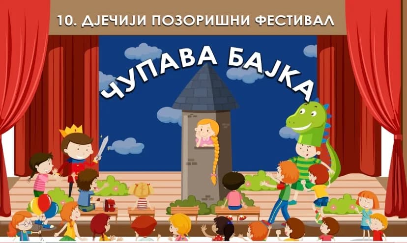 10. dječiji pozorišni festival „čupava bajka“
