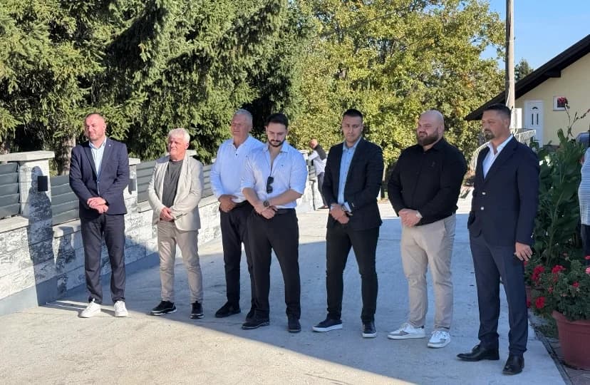 predsjednik rss slavenko ristić u banjalučkom selu verići: fokus republičke stranke srpske su djela, a ne riječi