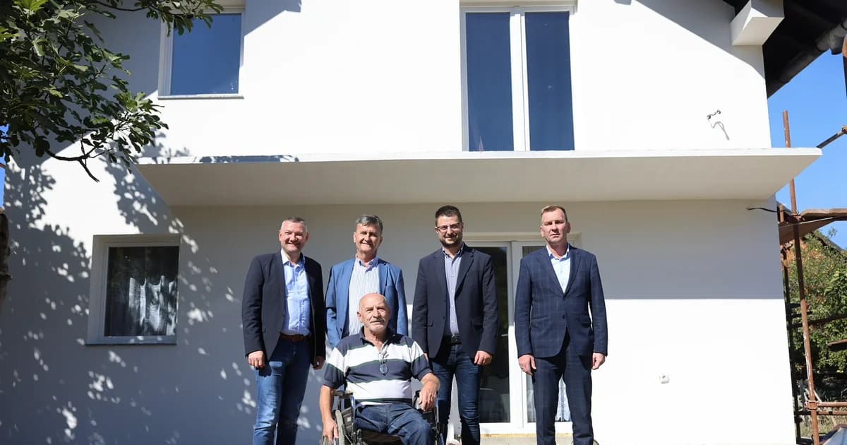 završena obnova doma nikića: petorica braće bili su borci vojske republike srpske