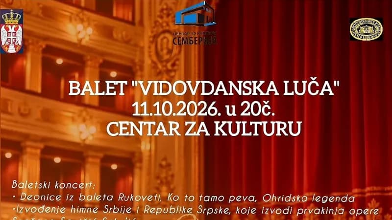 prvi put u bijeljini – balet i narodno pozorište beograd!