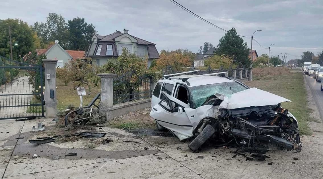 saobraćajna nezgoda u dvorovima