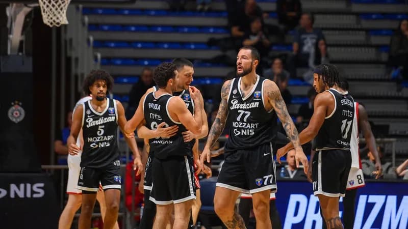 Partizan savladao Bosnu u Sarajevu: Navijači odali počast Edinu Avdiću