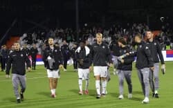 grobari otjerali igrače partizana
