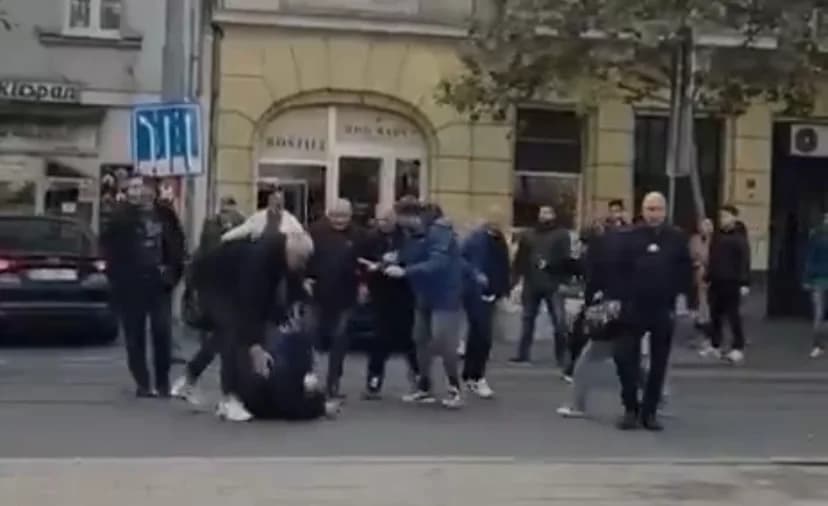 žestoka tuča snimljena na dorćolu: sijevale pesnice