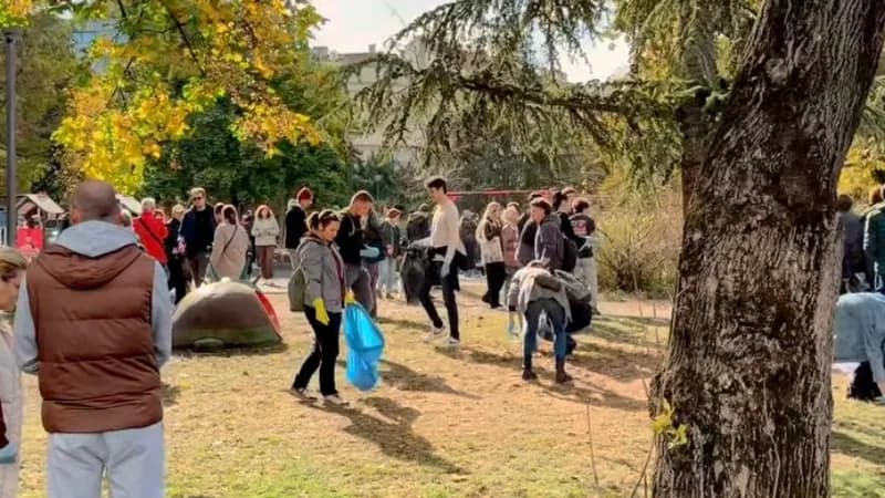 Građani čiste Ćacilend, u Novom Sadu se slavi pobjeda Studentske liste: Kolo i u Jovinoj gimnaziji