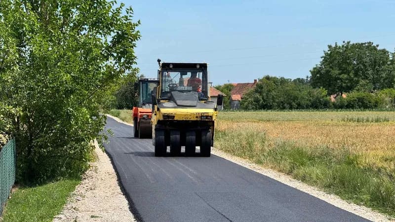 završeno asfaltiranje puta batković-stari gojsovac