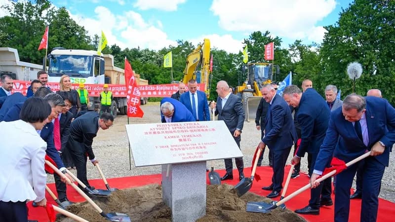 Polaganjem kamena temeljca u Velikoj Obarskoj počinje izgradnja dionice autoputa Bijeljina - Brčko: Korak bliže nacionalnom cilju