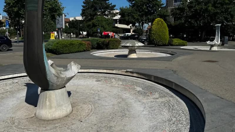 Bijeljina: Ne rade fontane ispred Gradske uprave, nadležni otkrili razlog i najavili sanaciju ploča