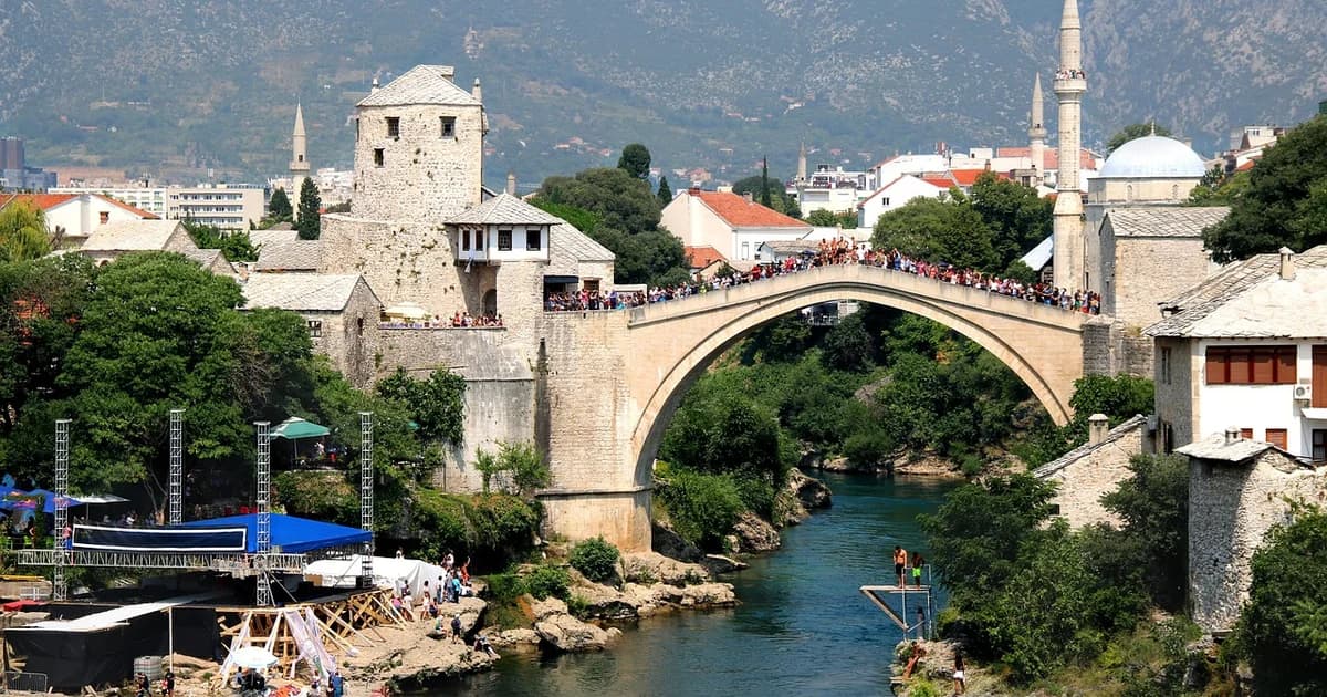 mostar stari most nestao posle skoka