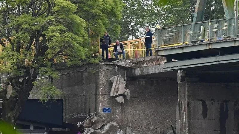 Nadvožnjak kod GP Gradiška najvjerovatnije će se potpuno rušiti, cesta ostaje zatvorena do kraja godine