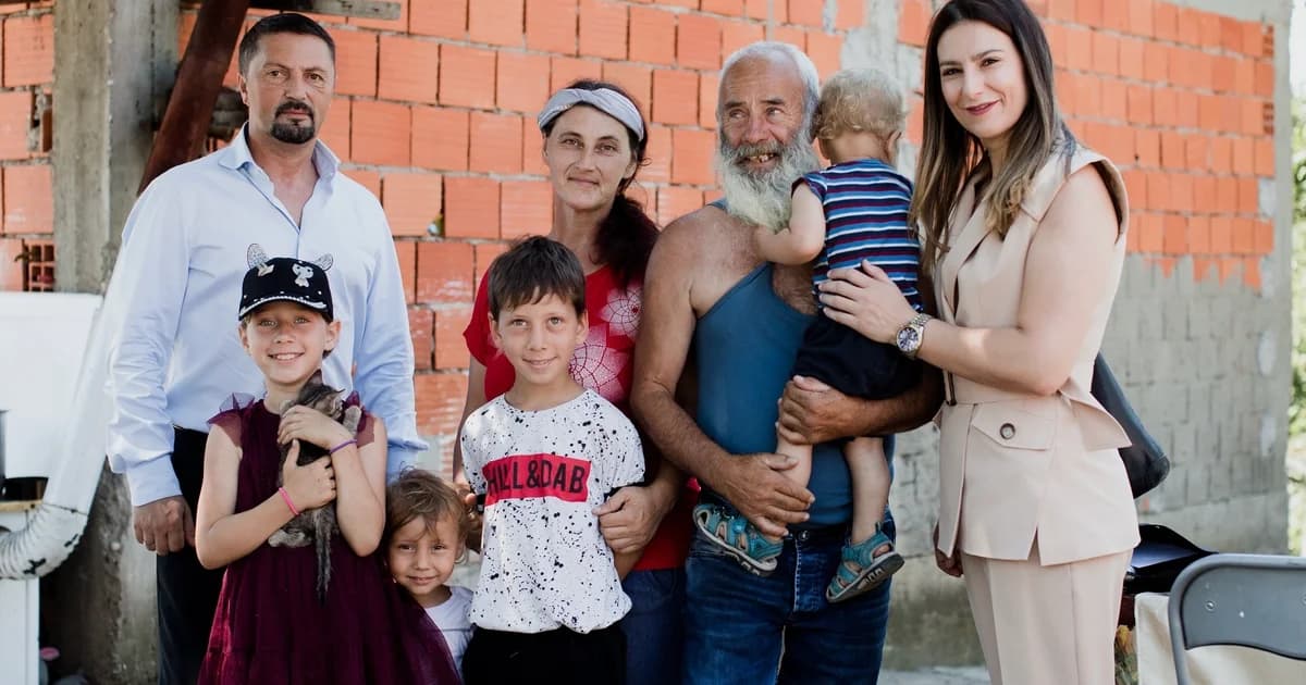 slavenko ristić donirao sedmočlanu porodicu