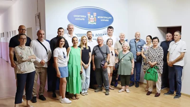 Lopare: Završen 19. likovni sabor: Načelnik Savić upriličio prijem za učesnike