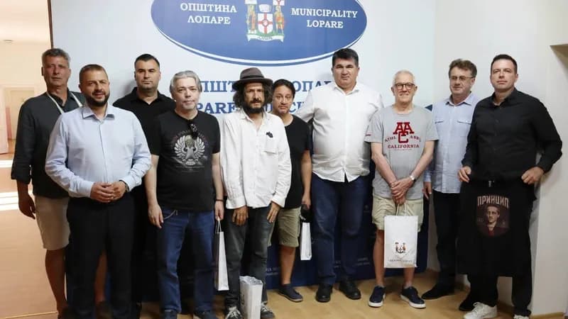 Načelnik Savić organizovao prijem za Bazdulja, Stojiljkovića i Cukića
