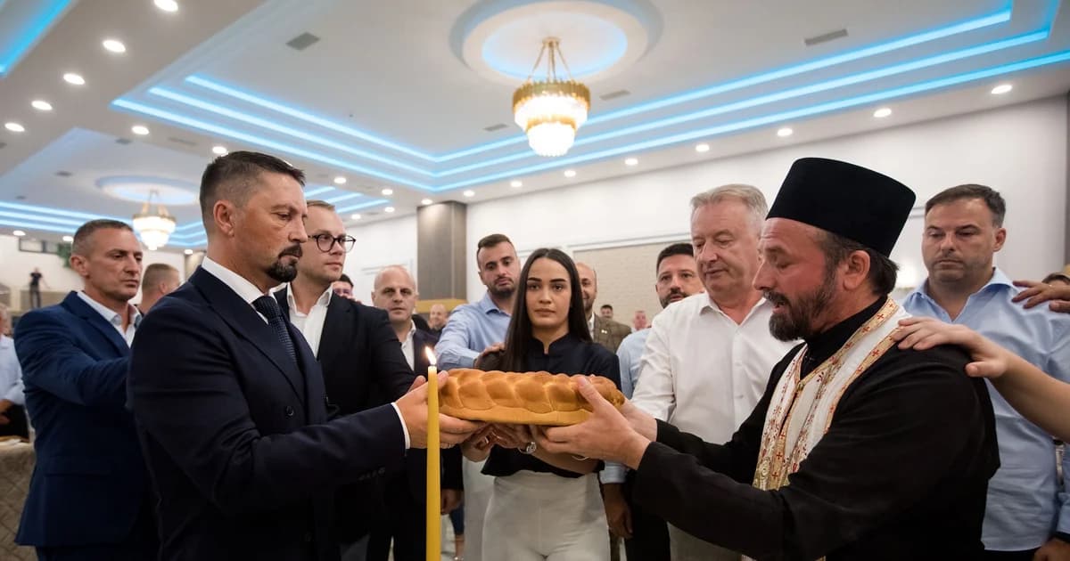 rss proslavio vidovdan krsnu slavu stranke