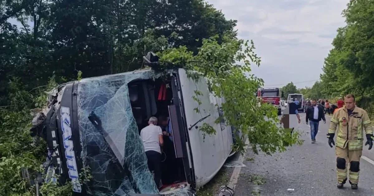 sudar auta i autobusa