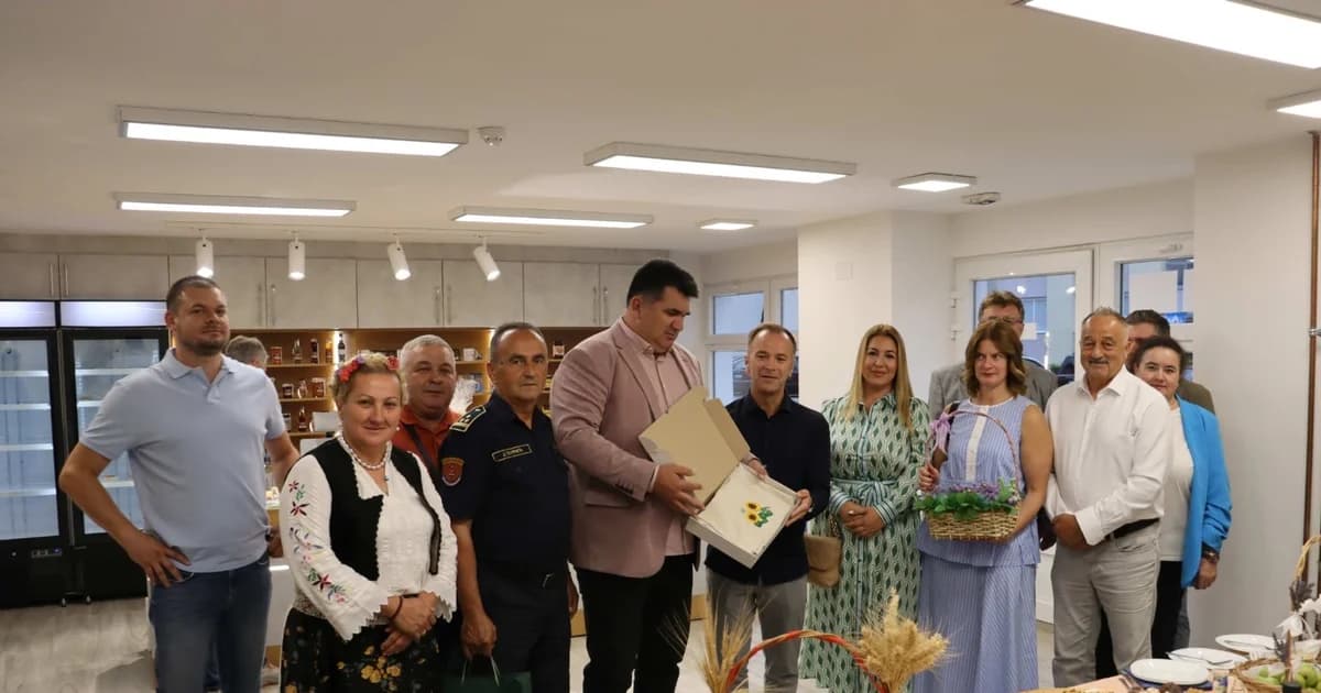 gradonačelnik salcburga bernhard auinger u posjeti opštini lopare
