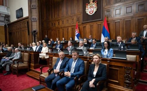 narodna skupština izglasala poverenje vladi srbije