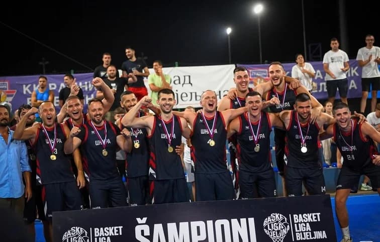 kk "šnjura" pobjednik basket lige bijeljina: tri mjeseca košarkaške euforije