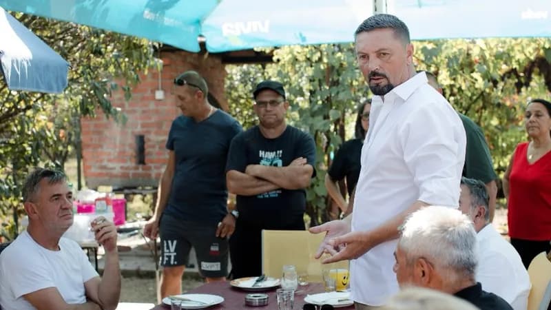 Slavenko Ristić u bijeljinskom naselju Zair: Dobra energija i atmosfera pokazuju da ljudi vjeruju Republičkoj stranci Srpske