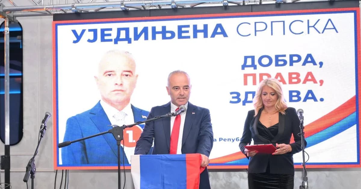 ujedinjena srpska održala tribinu u bijeljini, predstavljeni kandidati i program