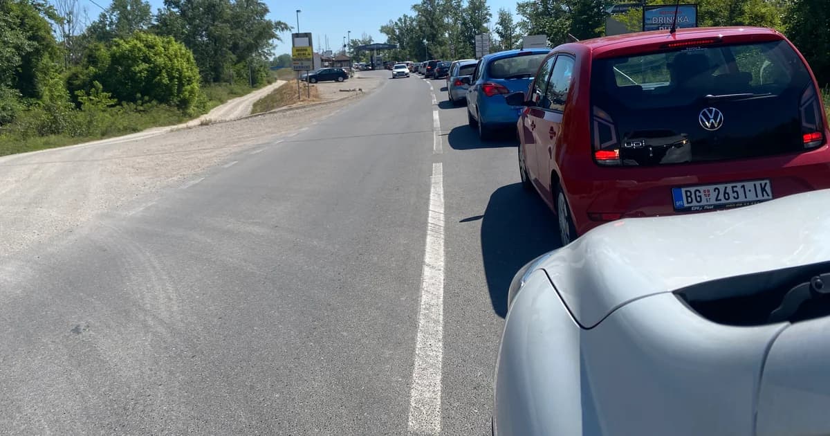 kolone vozila na graničnim prelazima prema bih