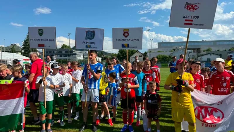 Mladi fudbaleri „Majevice“ i „Priboja“ učestvuju na međunarodnom fudbalskom turniru u Salcburgu